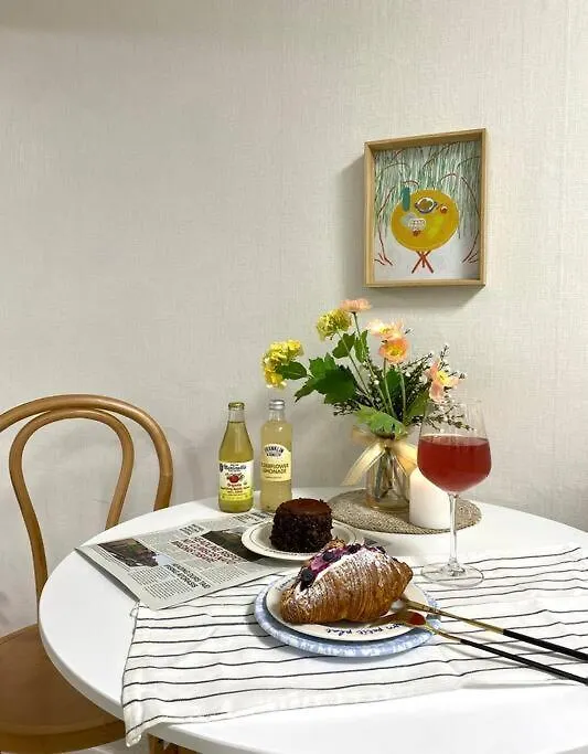 5Mins To Jangseungbaegi Station, 1Mins To Airport Bus Station, Max 6Pax, Two Bedrooms Seoul 0*,  South Korea